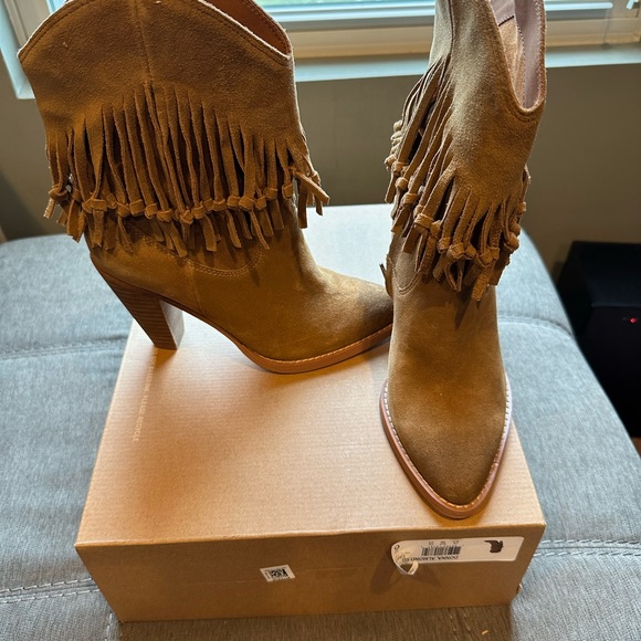 Cowboy boots in brown color , size 6 - Picture 2 of 4